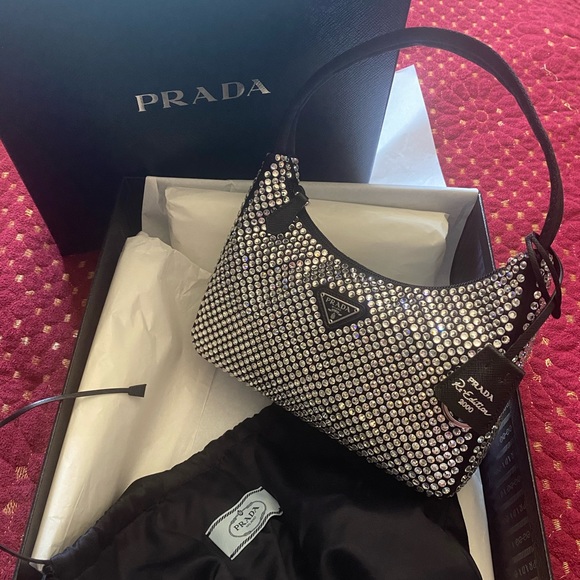 - Brand new Satin mini-bag with artificial c… - Picture 9 of 16